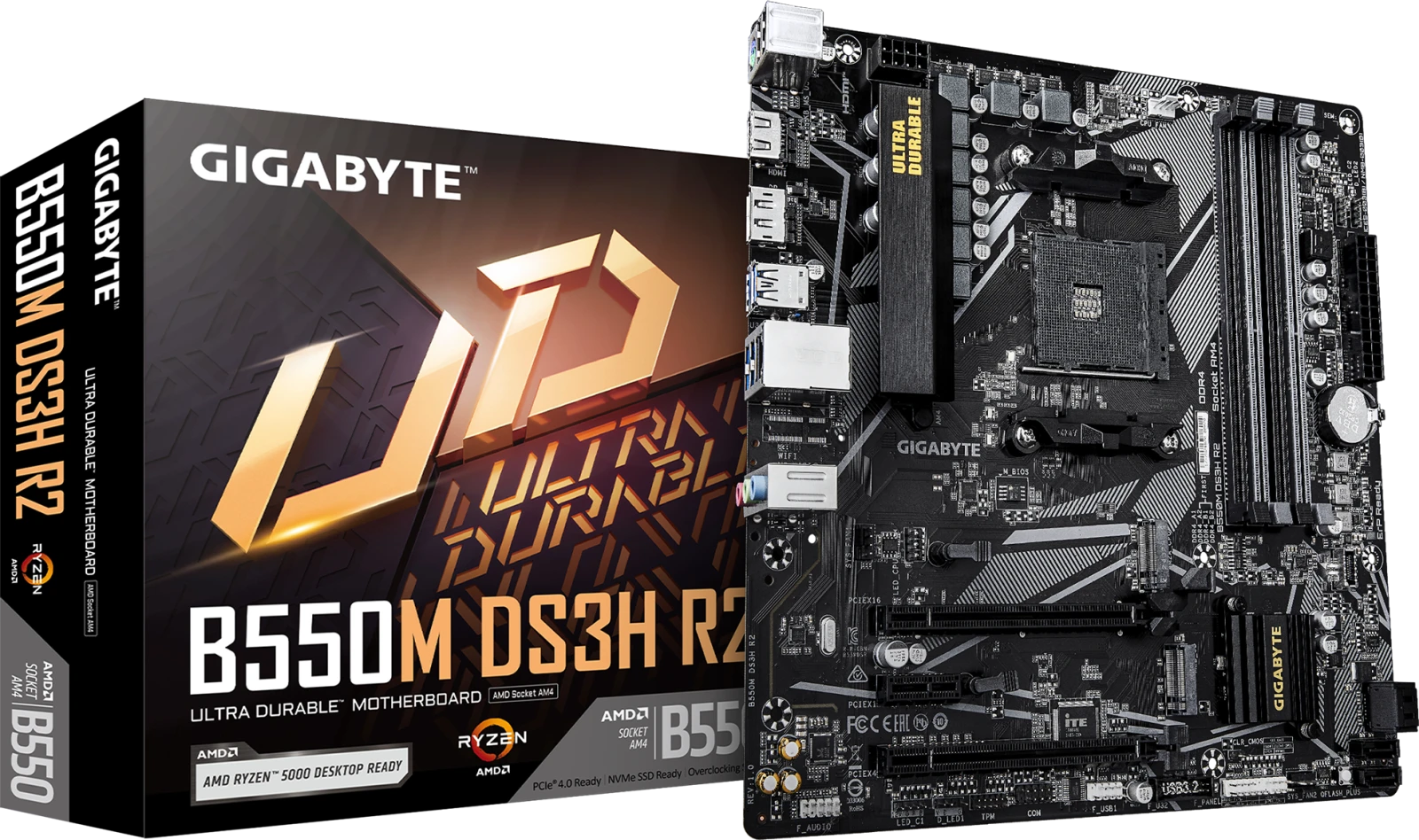 Gigabyte B550M DS3H R2